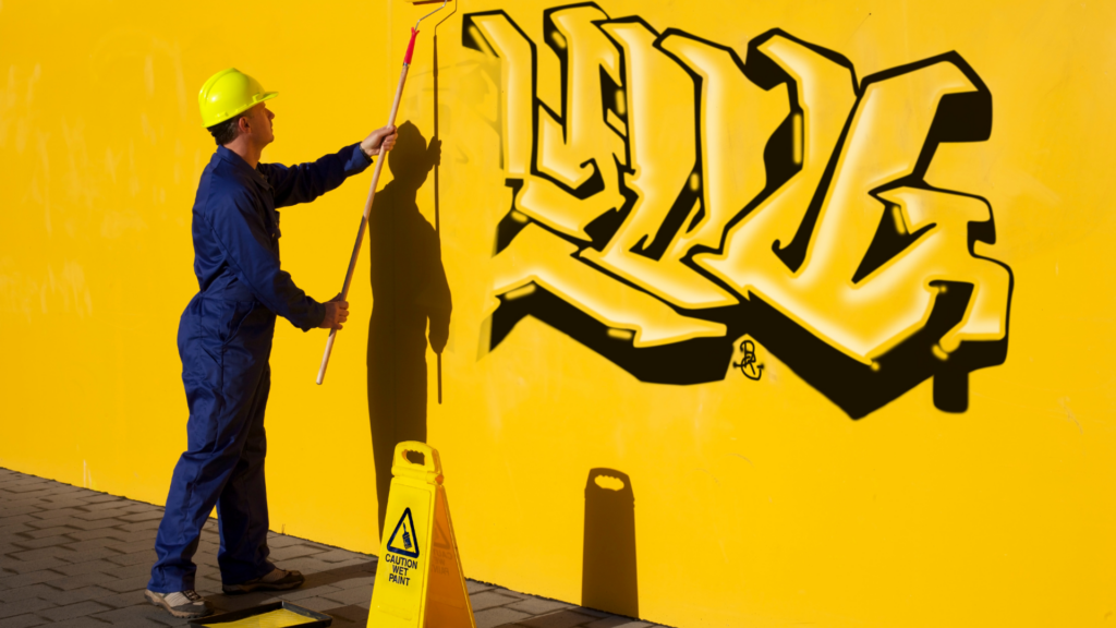 Graffiti überstreichen – oder entfernen lassen? So geht’s richtig