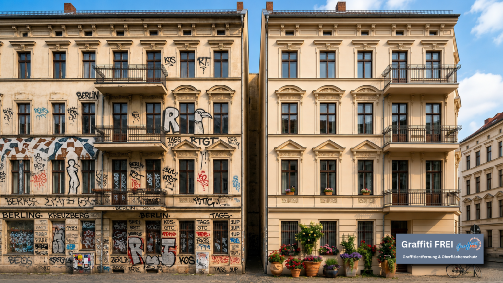 Warum manche Gebäude zum Graffiti Hotspot werden.